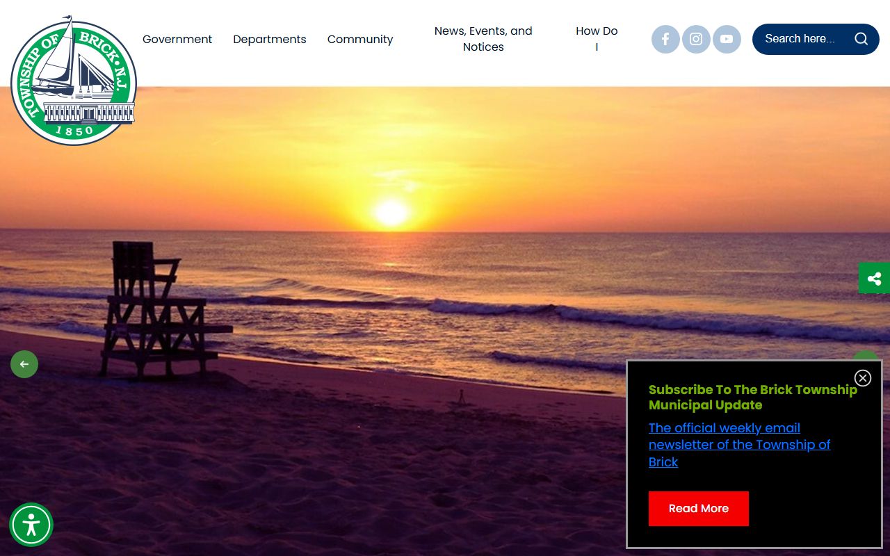 Brick Township clerk office for birth records in Ocean County New Jersey